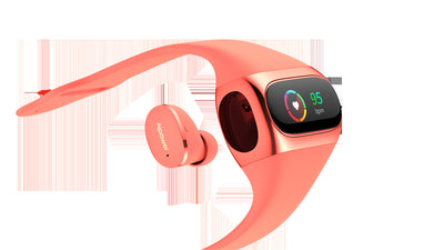 2 in 1 wireless earphone bracelet