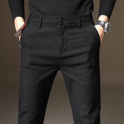 Young Men's Slim Fit Elastic Pencil Pants