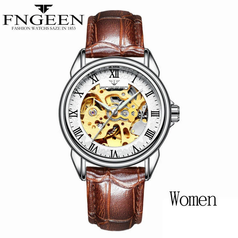 Men Watches Automatic Mechanical Watch Male Tourbillon Clock Gold Fashion Skeleton Watch Top Brand Wristwatch Relogio Masculino